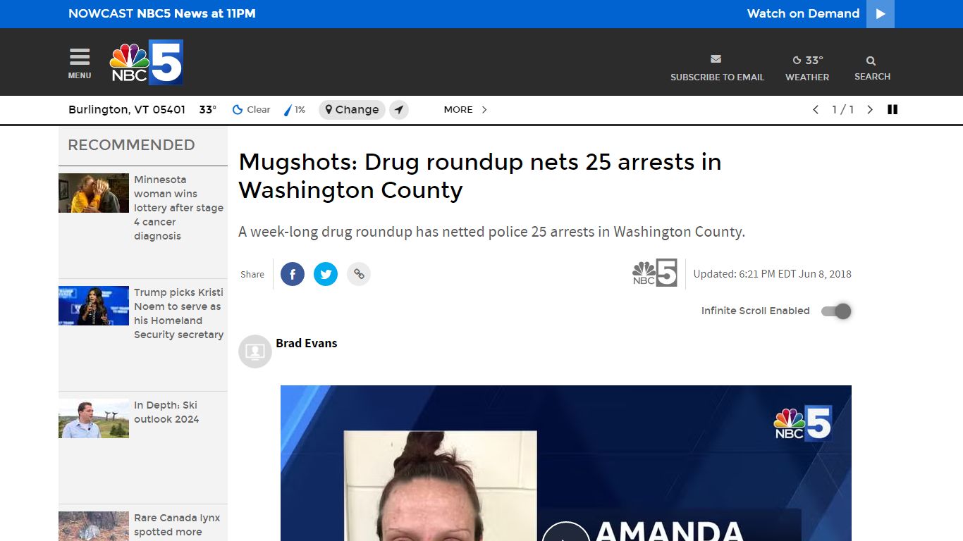 Mugshots: Drug roundup nets 25 arrests in Washington County - My NBC5